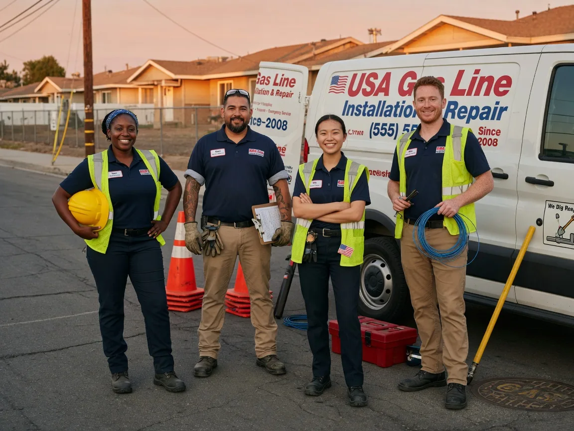 Gas Line Installation company in Lynn, AR